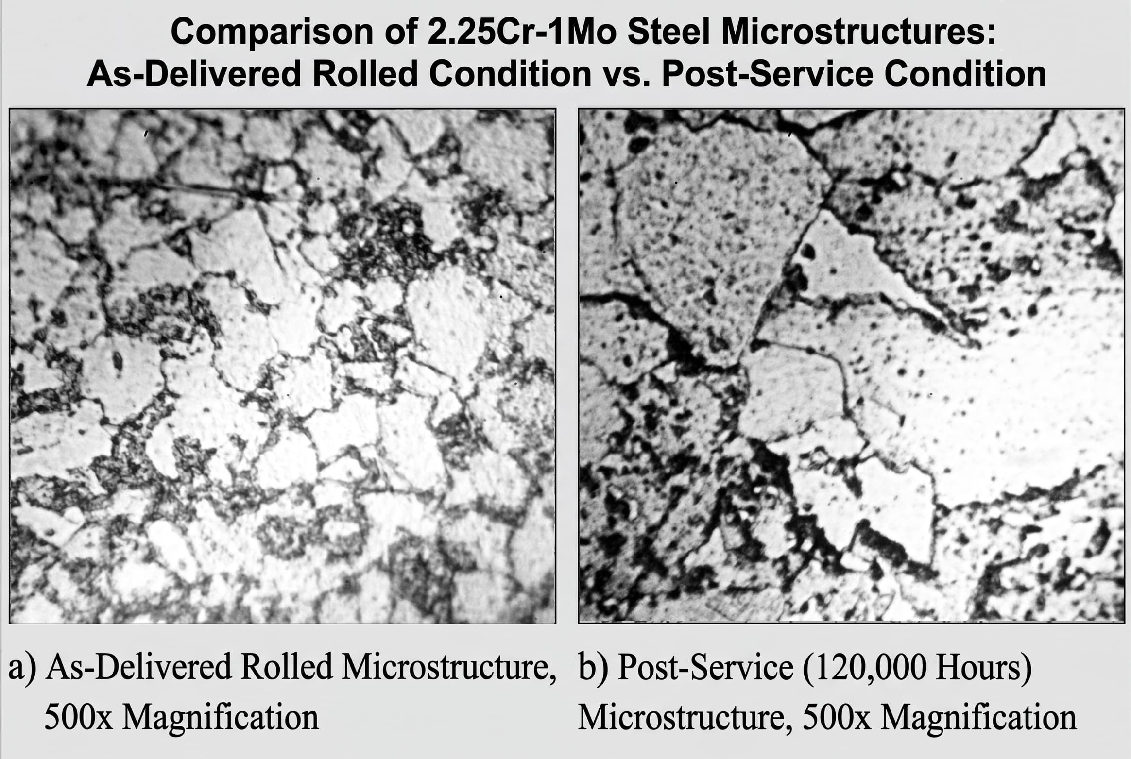 Optical Microstructure of 2.25Cr-1Mo Steel